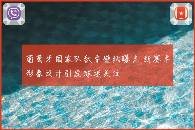 葡萄牙国家队秋季壁纸曝光 新赛季形象设计引发球迷关注